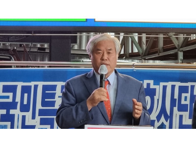 국민혁명당 전광훈 당대표, "광화문집회 확진율 0.8%, 일반 1.4%"지적