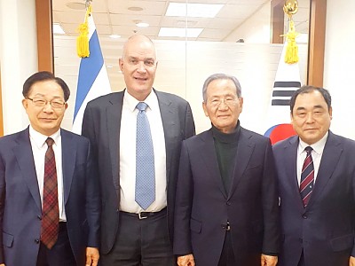 세계성시화운동본부, 주한이스라엘 라파엘 하르파즈 대사와 환담