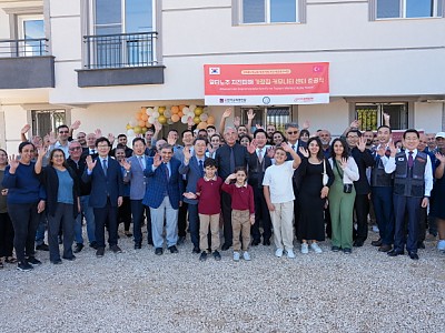 한교총, 튀르키예 지진 복구 사업 준공식 가지며 마감 박차