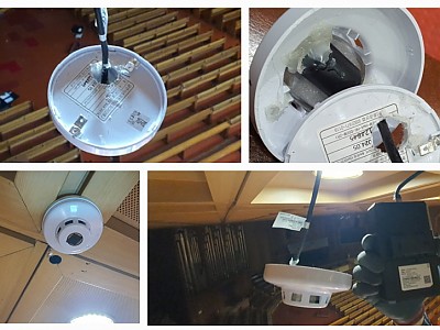 성락교회, 화재감지기로 위장된 몰카 발견 ‘충격’